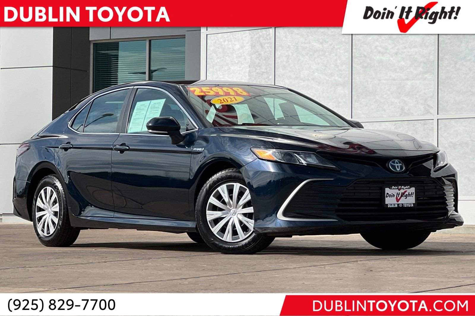 Certified 2021 Toyota Camry LE