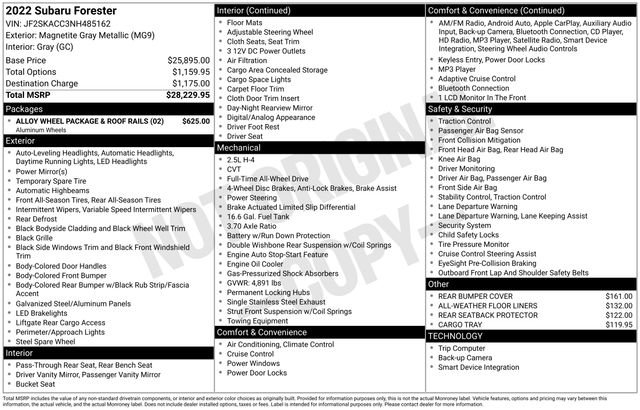 Used 2022 Subaru Forester image 3