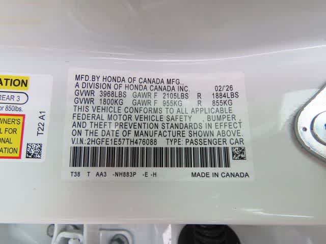 Certified 2026 Honda Civic Si image 28