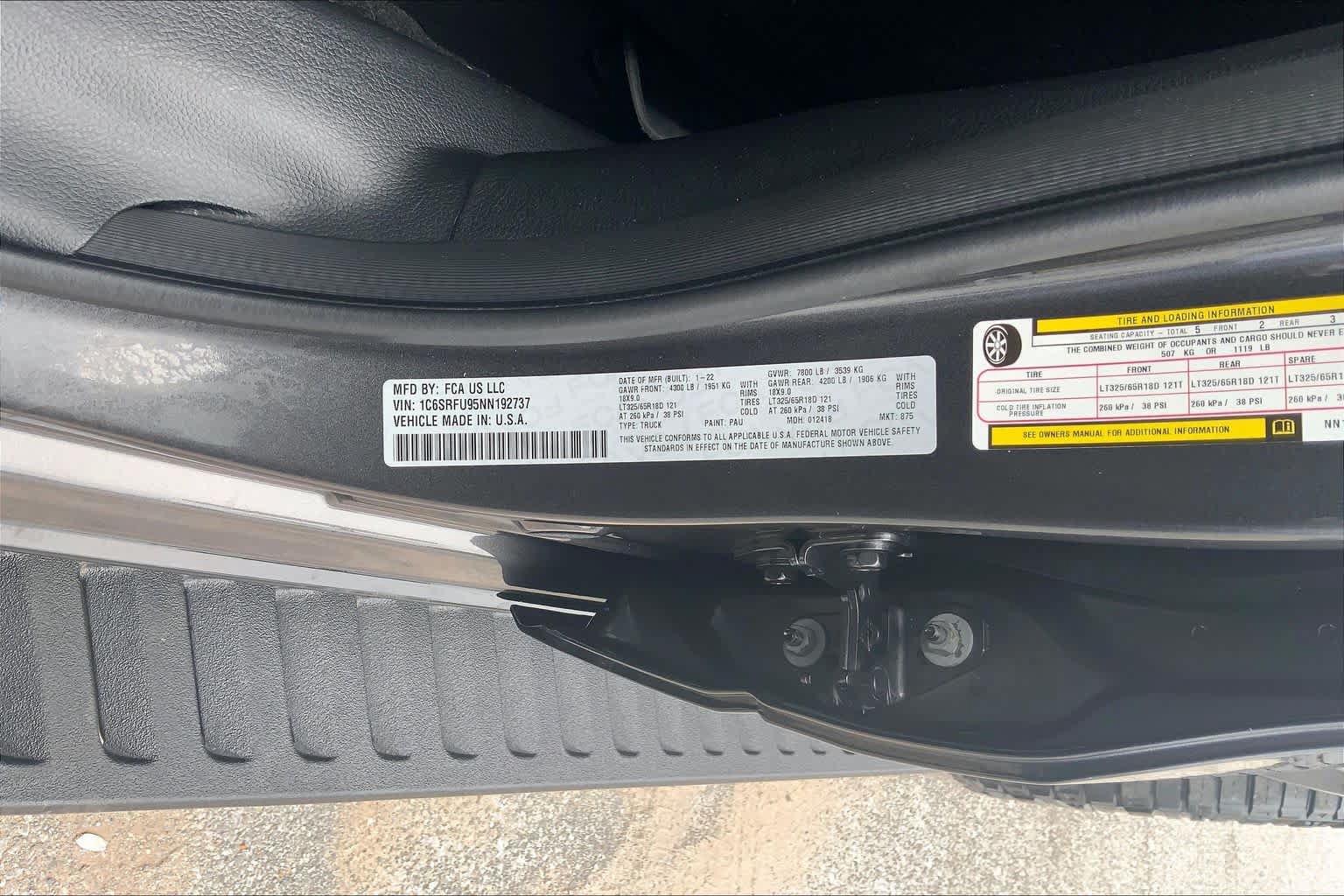 Used 2022 RAM 1500 TRX w/ TRX Level 2 Equipment Group AWD/4WD image 32