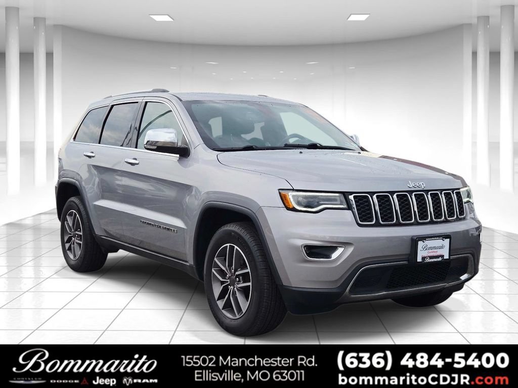 Certified 2020 Jeep Grand Cherokee Limited w/ Premium Lighting Group AWD/4WD image 1