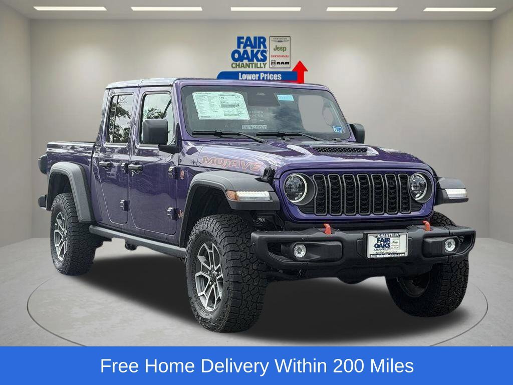 New 2026 Jeep Gladiator Mojave w/ Steel Bumper Group