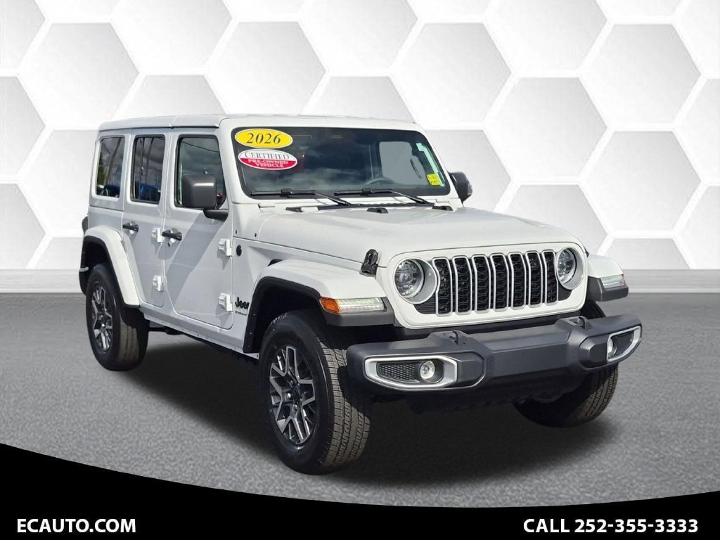 Certified 2026 Jeep Wrangler Unlimited Sahara