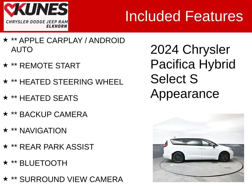 Used 2024 Chrysler Pacifica Select image 3