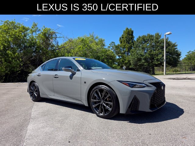 Used 2025 Lexus IS 350 F Sport w/ Accessory Package RWD image 1