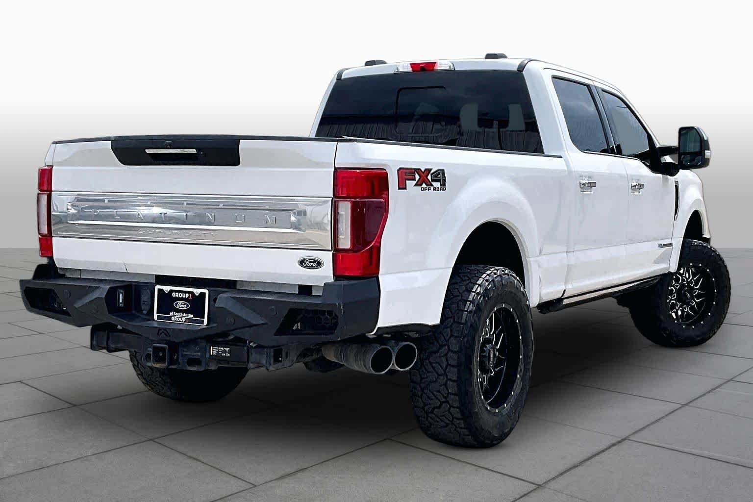 Used 2021 Ford F250 Platinum w/ FX4 Off-Road Package AWD/4WD image 13