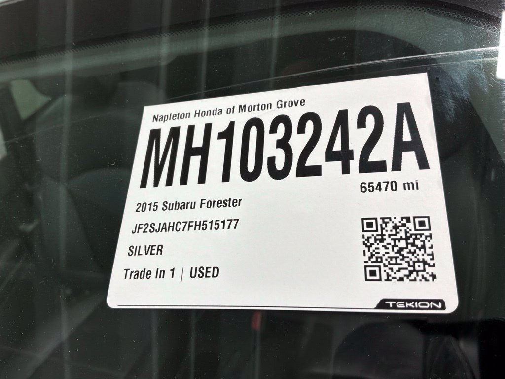 Used 2015 Subaru Forester 2.5i Limited AWD/4WD image 34