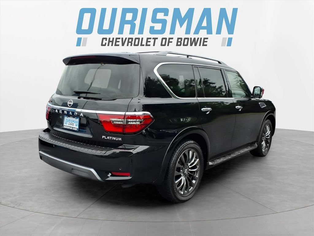 Used 2023 Nissan Armada Platinum w/ Captain's Chairs Package AWD/4WD image 4