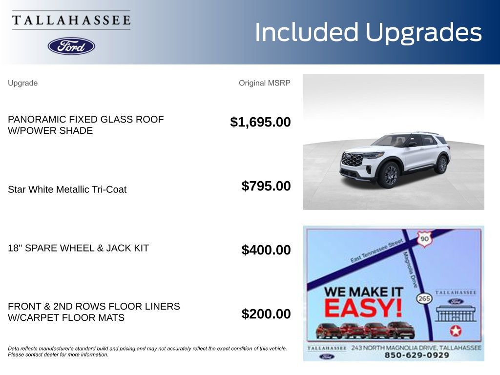 New 2026 Ford Explorer Platinum image 3