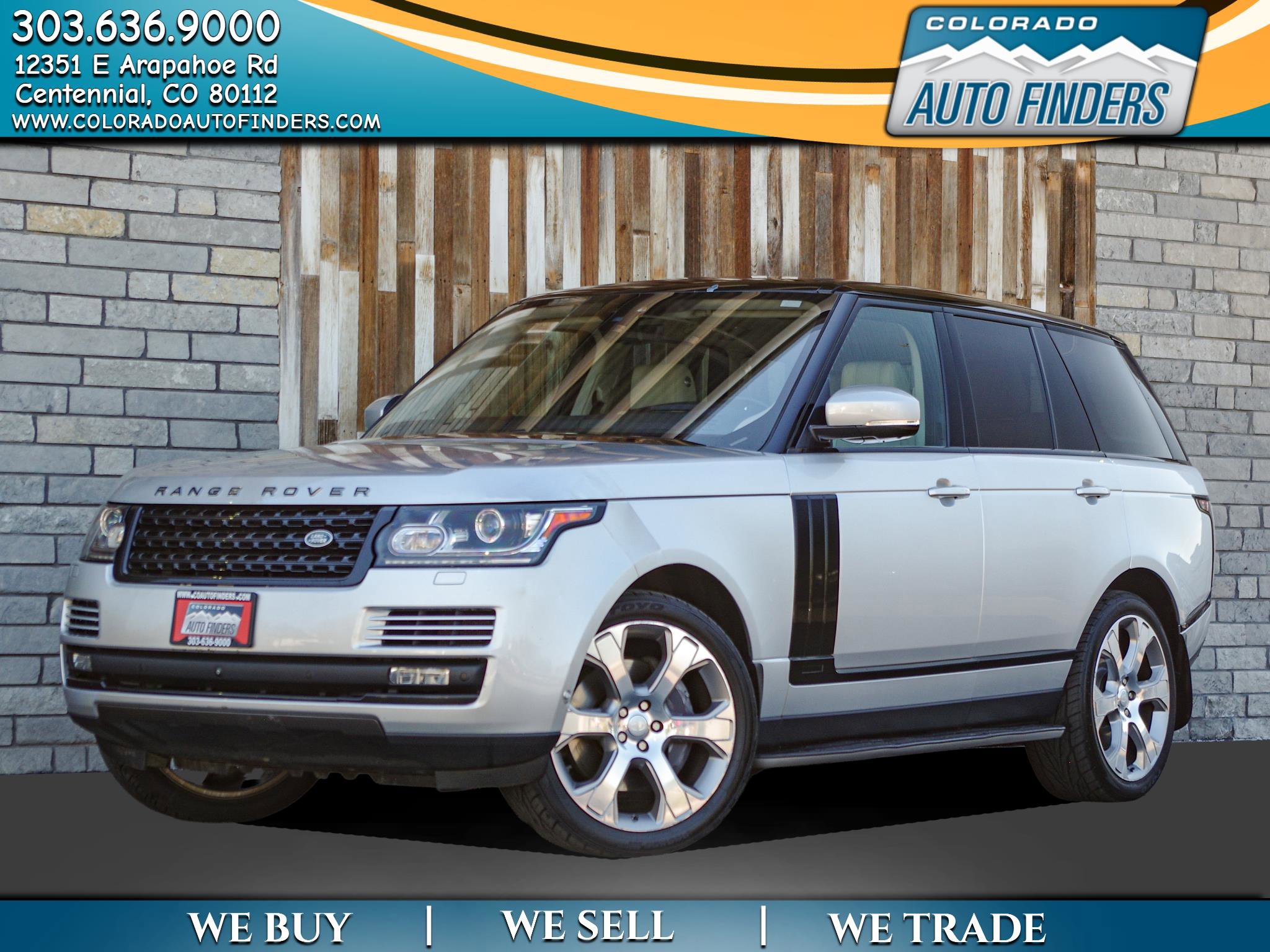 Used 2017 Land Rover Range Rover Supercharged