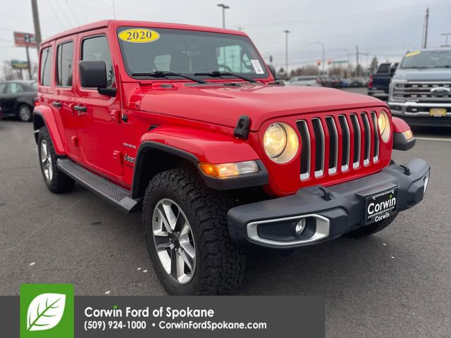 Used 2020 Jeep Wrangler Unlimited Sahara w/ Uconnect 4C Nav & Sound Group