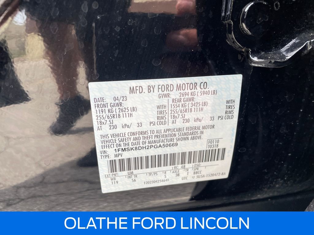 Certified 2023 Ford Explorer XLT w/ Equipment Group 202A image 31