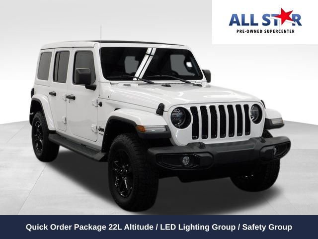 Used 2021 Jeep Wrangler Unlimited Sahara image 1