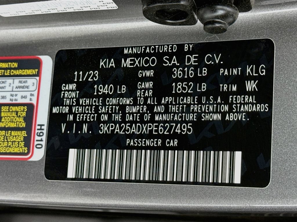 Used 2023 Kia Rio S FWD image 36
