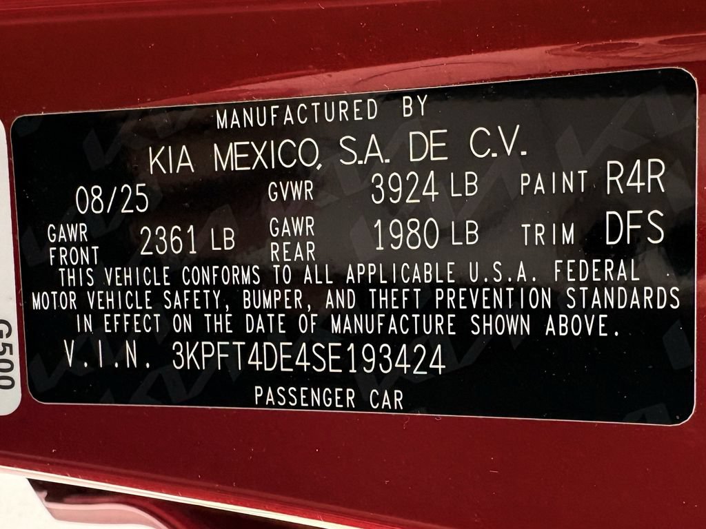 Used 2025 Kia K4 FWD image 33