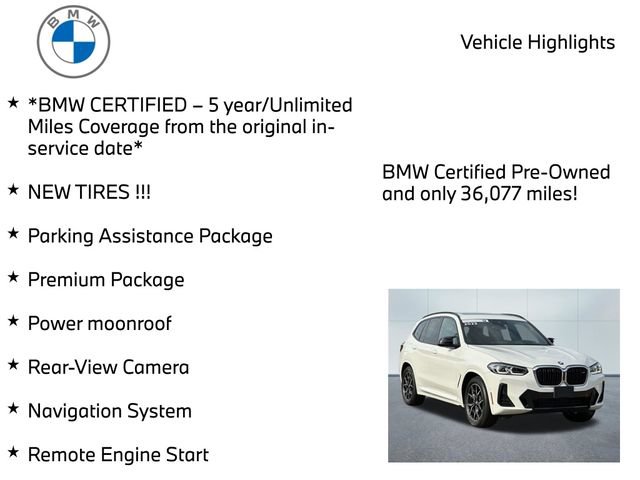 Certified 2023 BMW X3 M40i w/ Premium Package AWD/4WD image 11