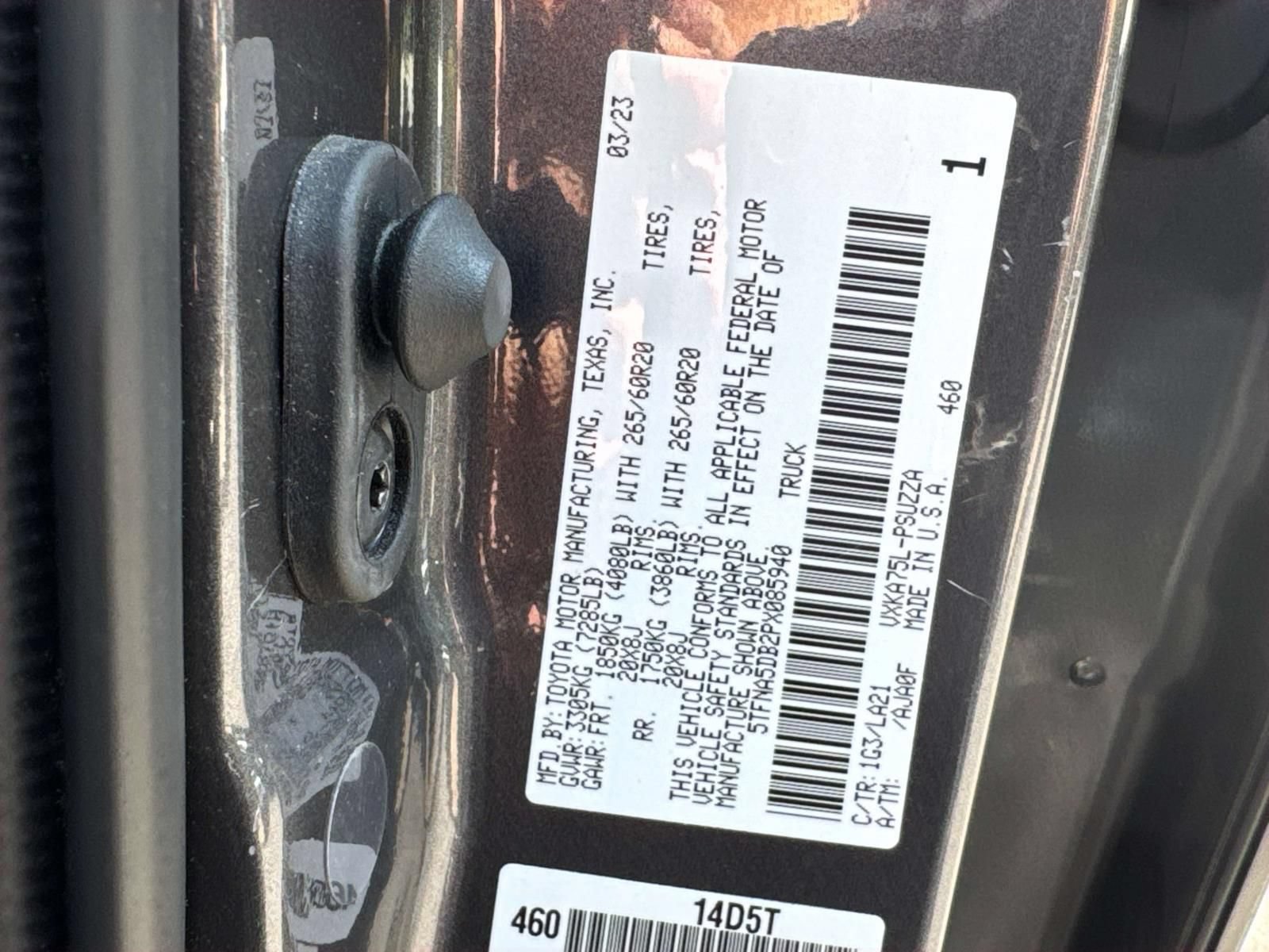 Used 2023 Toyota Tundra Platinum AWD/4WD image 30