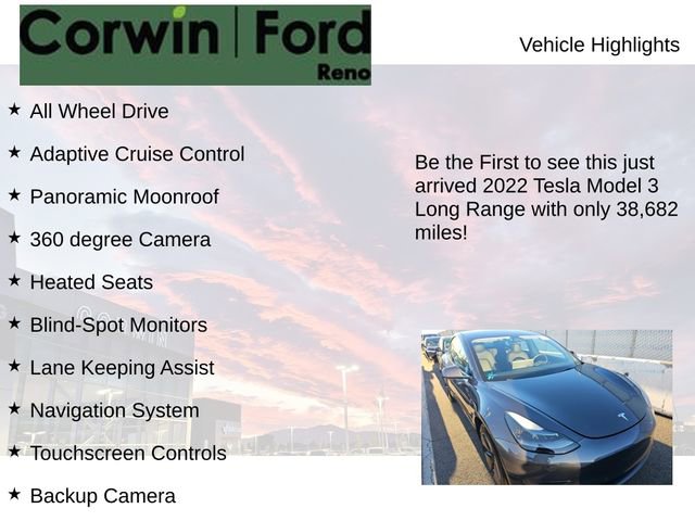 Used 2022 Tesla Model 3 Long Range image 4