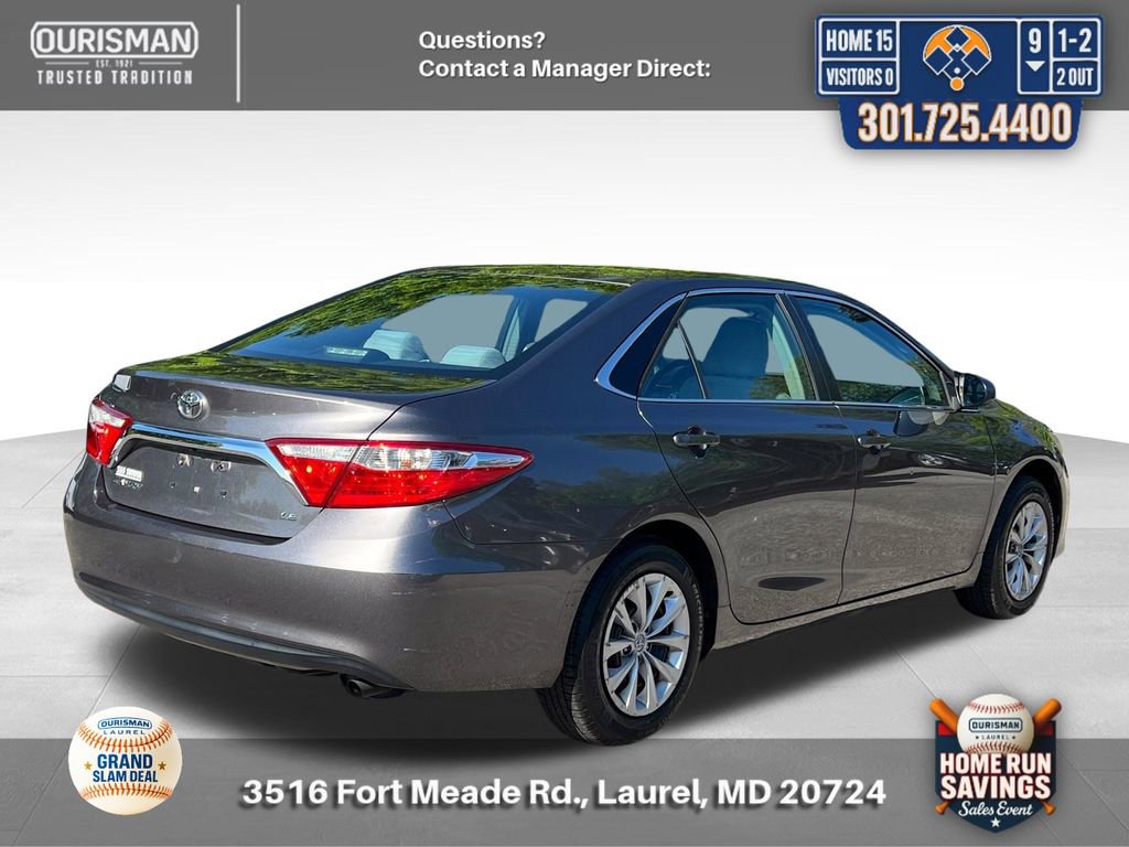 Used 2016 Toyota Camry LE FWD image 2