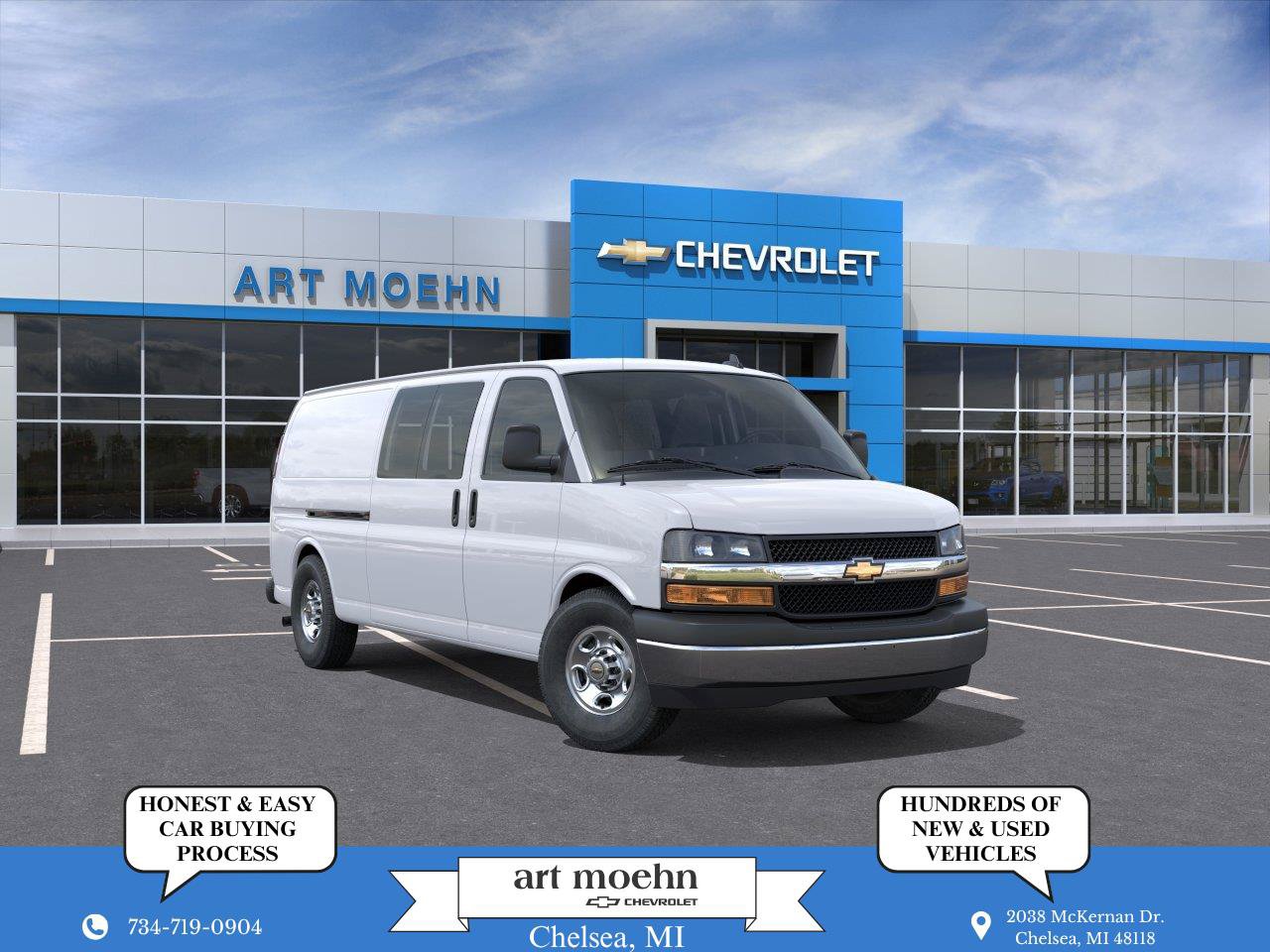 New 2025 Chevrolet Express 2500 Extended w/ Driver Convenience Package