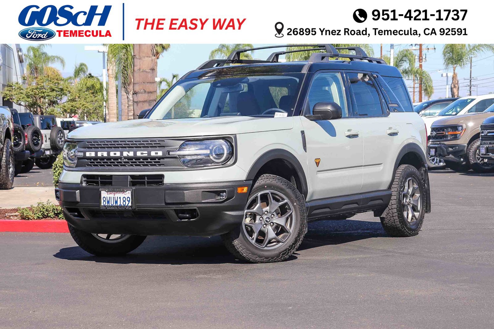 Certified 2021 Ford Bronco Sport Badlands w/ Badlands Package AWD/4WD image 1
