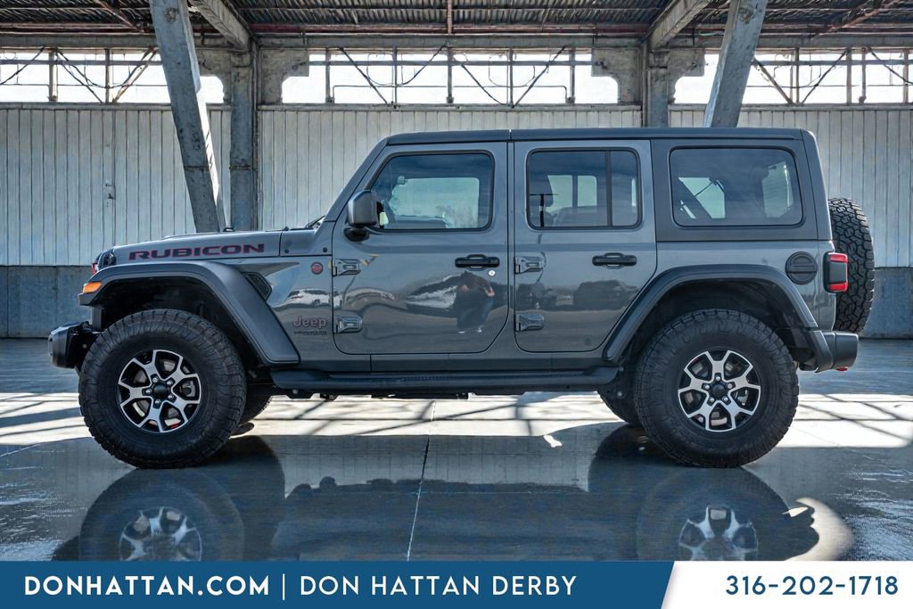 Used 2020 Jeep Wrangler Unlimited Rubicon w/ LED Lighting Group image 2