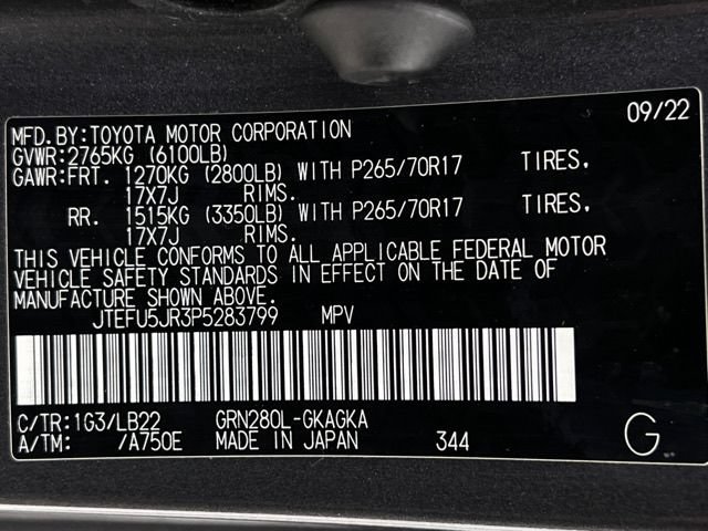 Used 2023 Toyota 4Runner SR5 Premium w/ Moonroof Package RWD image 23