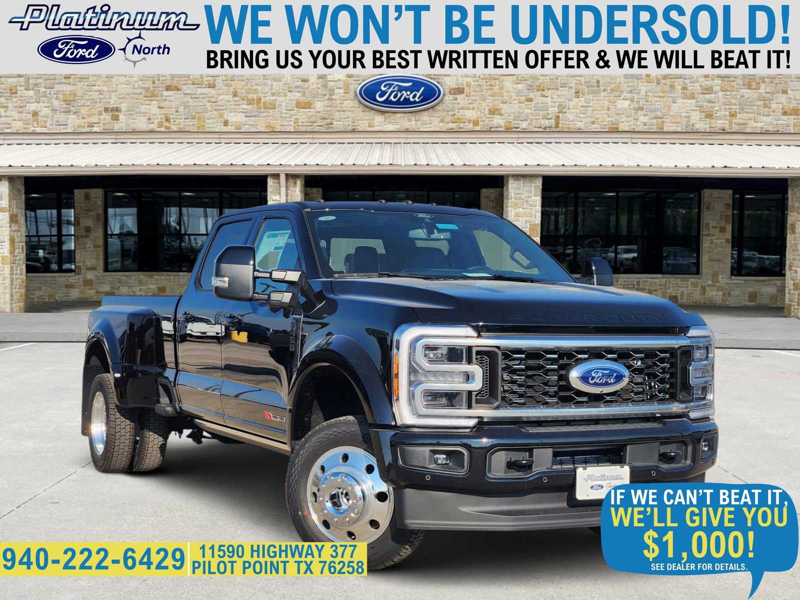 New 2026 Ford F450 Platinum w/ FX4 Off-Road Package