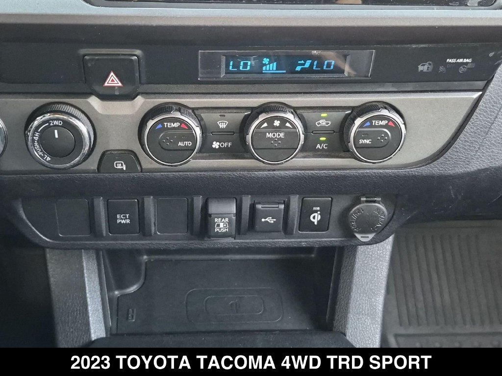 Used 2023 Toyota Tacoma TRD Sport w/ Black Out Package (TMS) AWD/4WD image 22