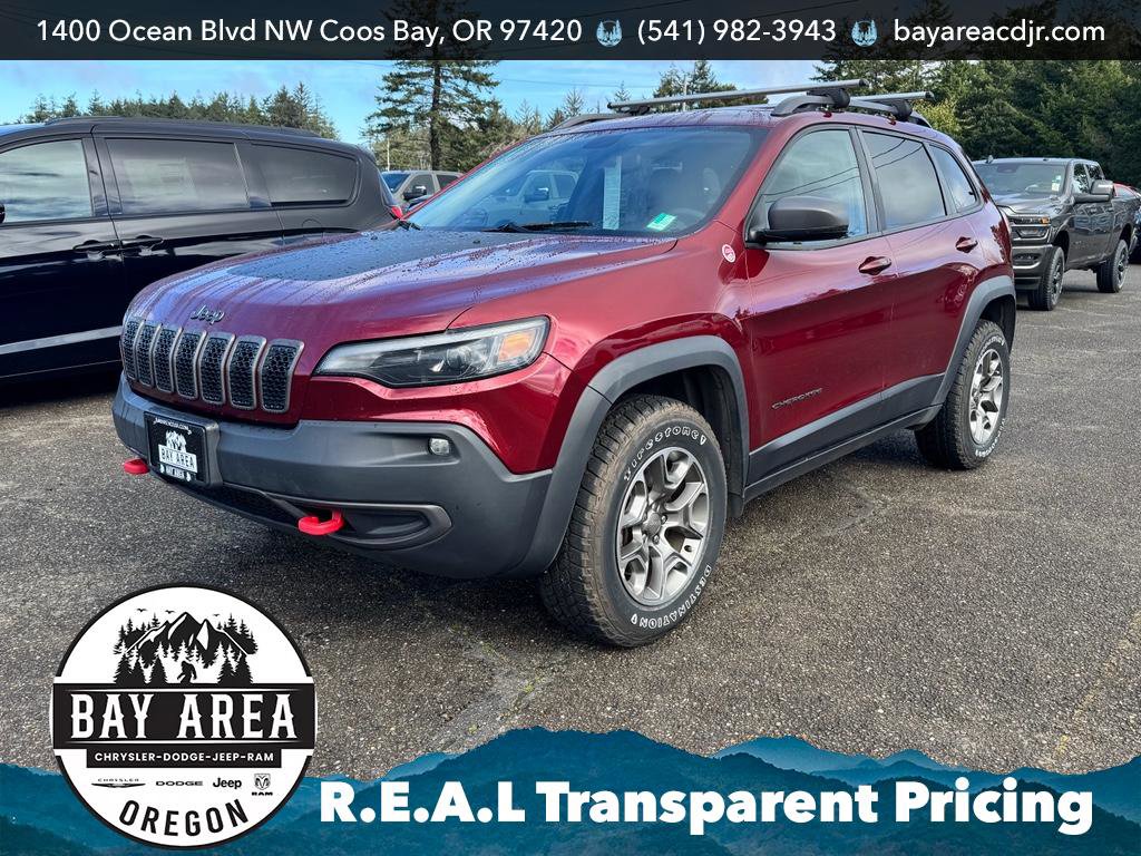 Used 2020 Jeep Cherokee Trailhawk w/ Cold Weather Group image 1