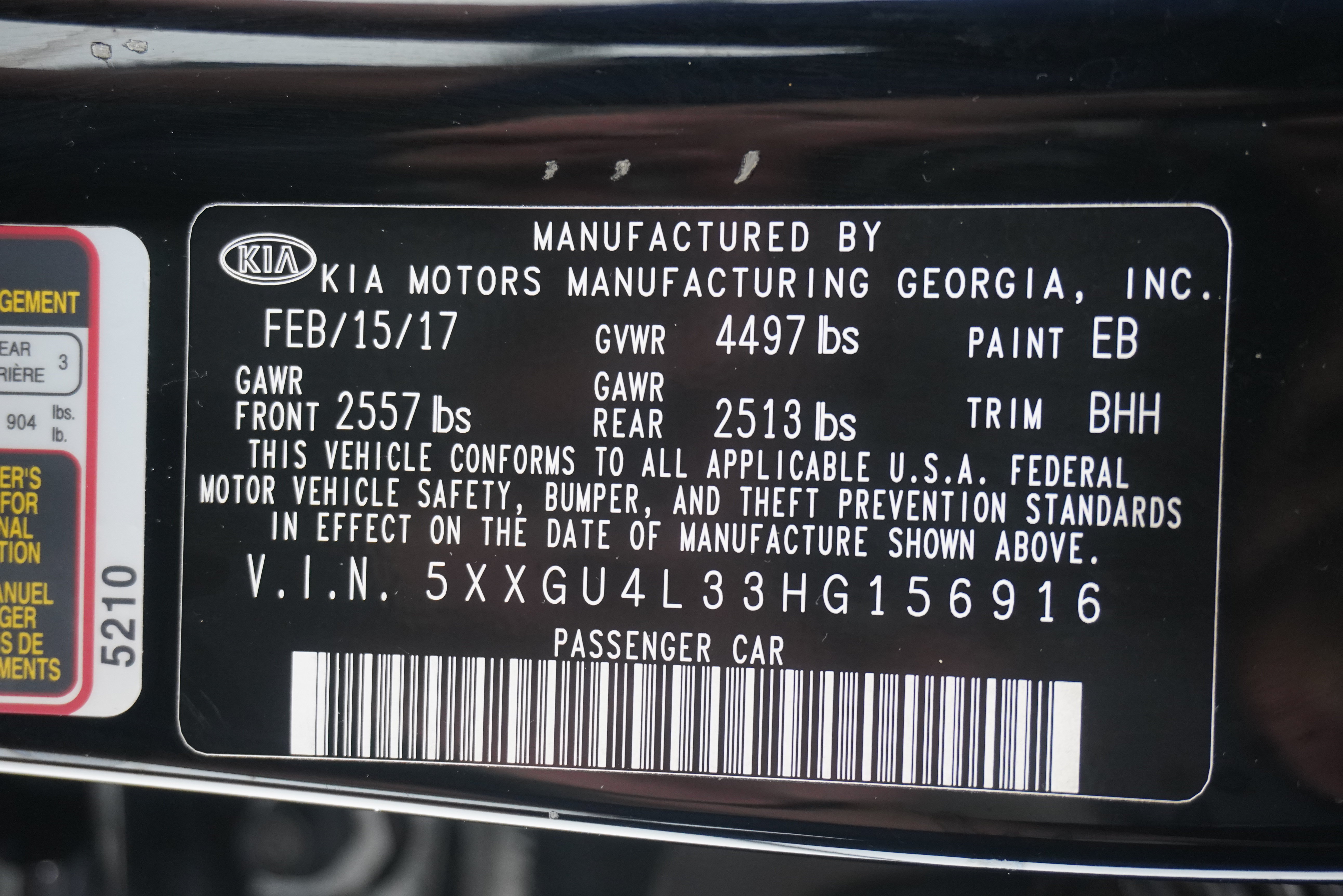 Used 2017 Kia Optima EX FWD image 31