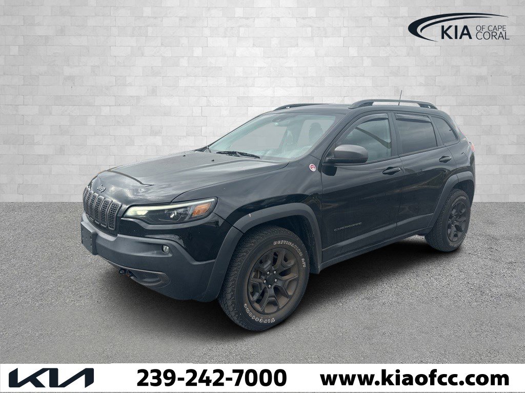 Used 2021 Jeep Cherokee Trailhawk w/ Sun, Sound & Nav Group image 1