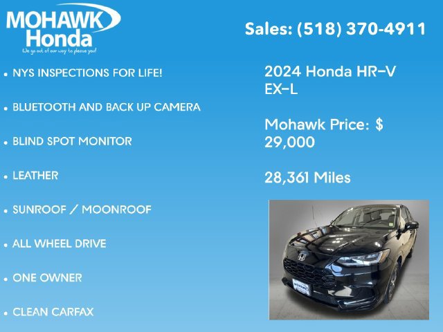 Certified 2024 Honda HR-V EX-L image 8