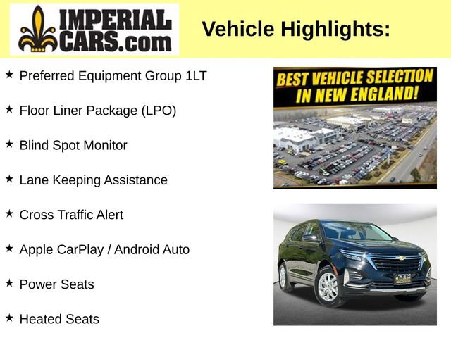 Used 2024 Chevrolet Equinox LT w/ LPO, Floor Liner Package AWD/4WD image 8