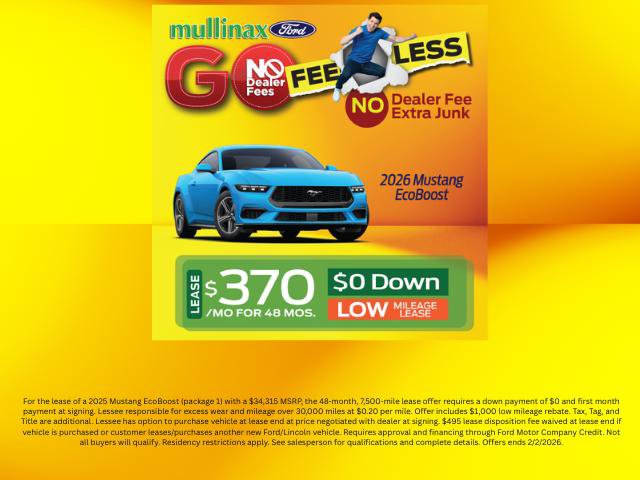 New 2026 Ford Mustang Coupe image 3