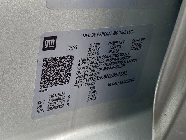 Certified 2022 Chevrolet Silverado 1500 Custom image 24