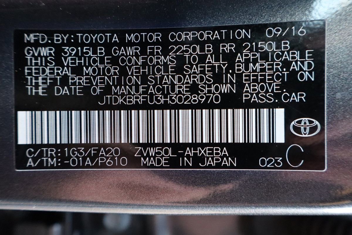 Used 2017 Toyota Prius Two image 46