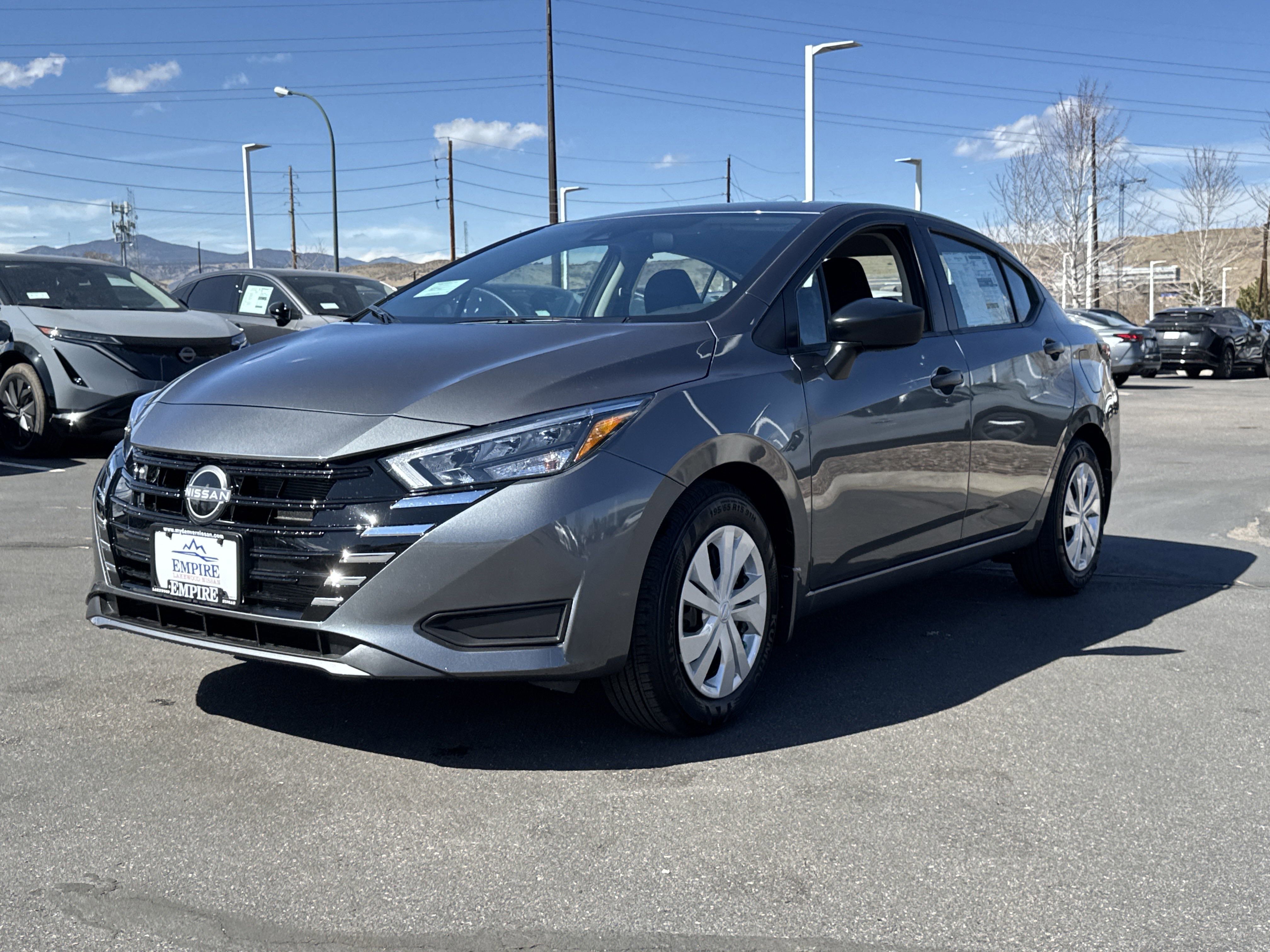 New 2025 Nissan Versa S w/ Trunk Package FWD image 4