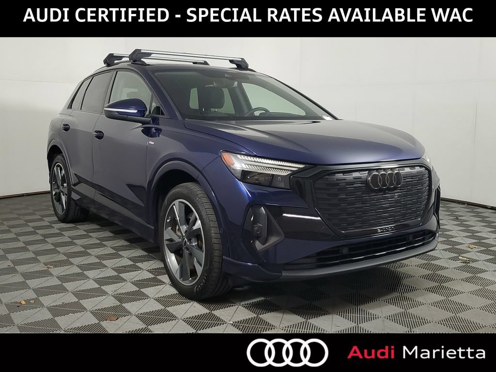 Used 2023 Audi Q4 e-tron Prestige w/ Black Optic Package