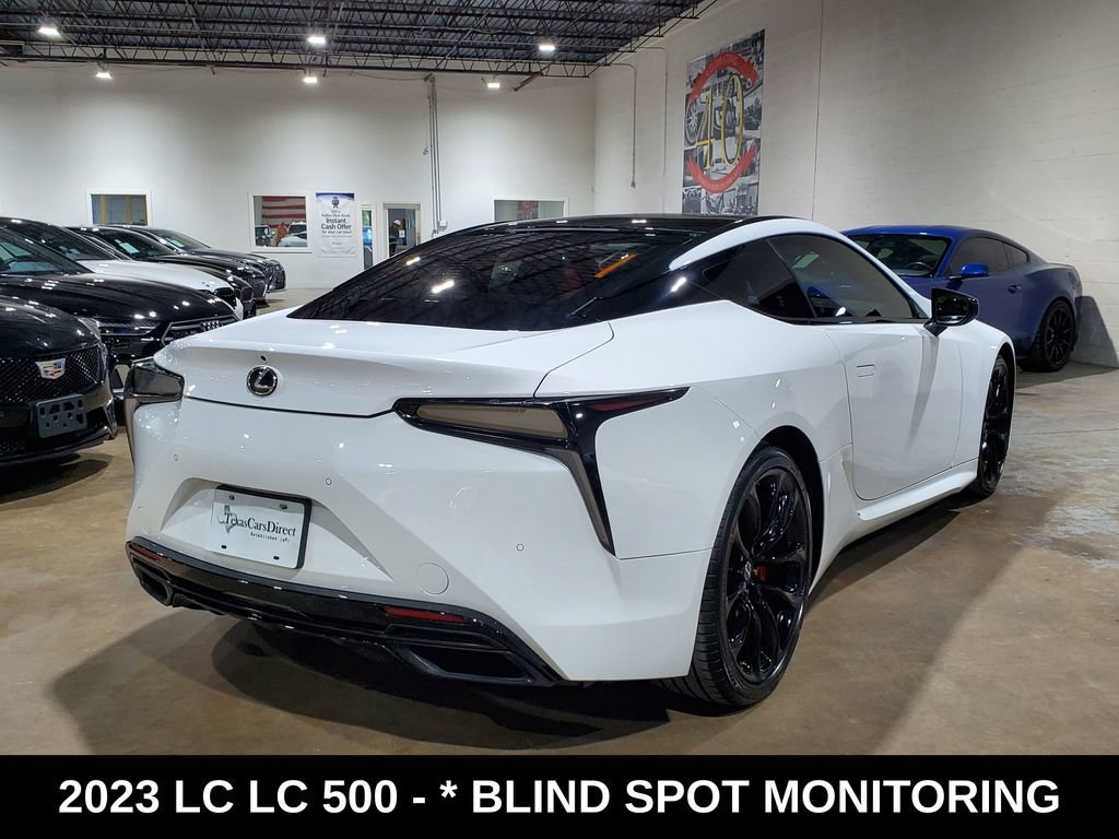Used 2023 Lexus LC 500 Coupe w/ Sport Package RWD image 9