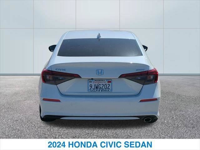 Certified 2024 Honda Civic Sport image 8