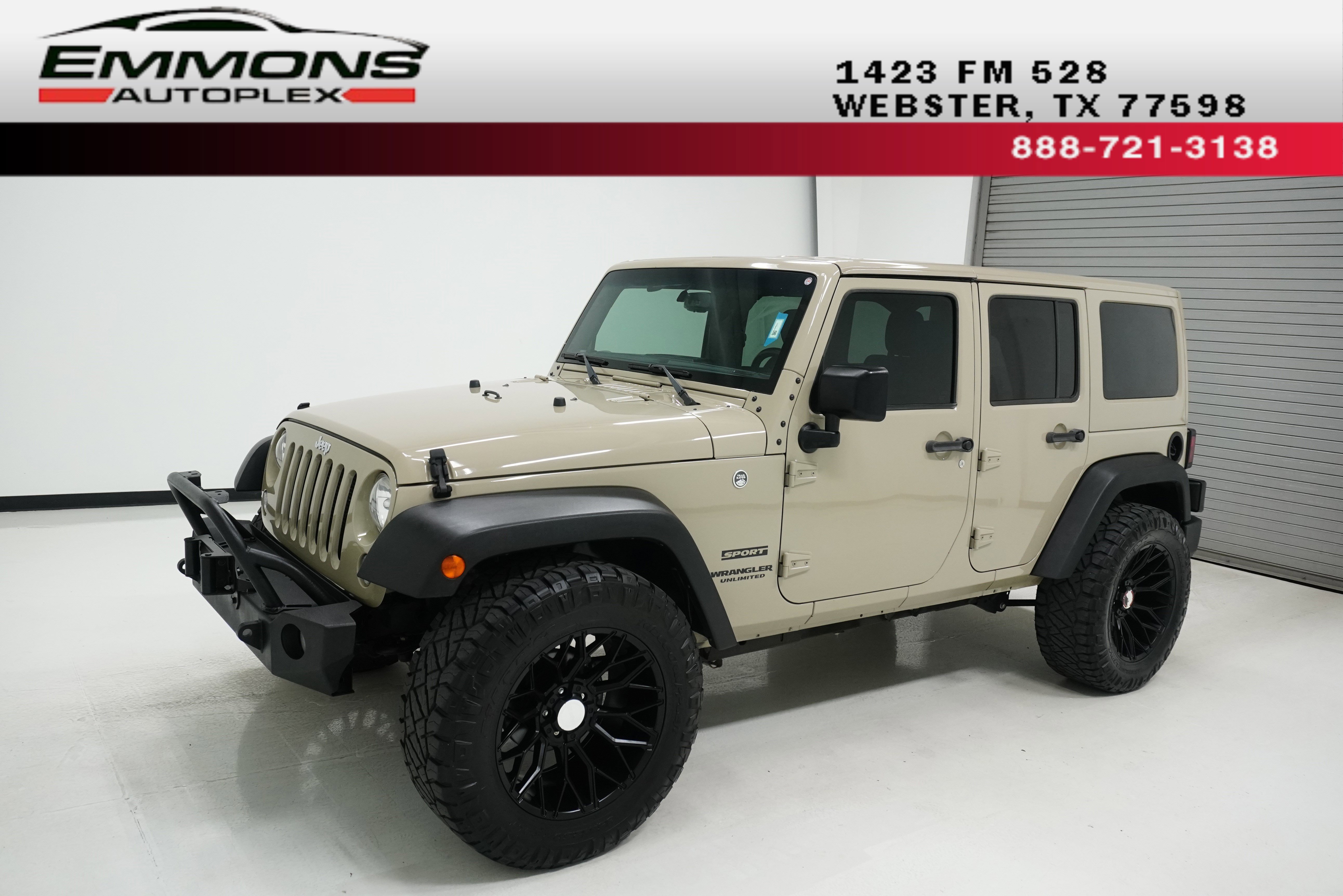 Used 2017 Jeep Wrangler Unlimited Sport w/ Quick Order Package 24S image 1