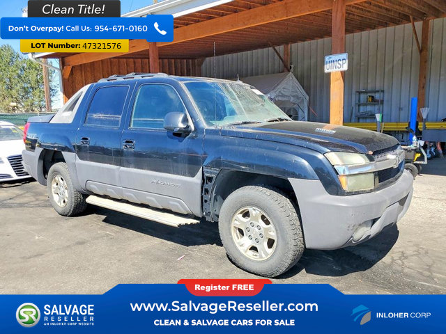 Used 2003 Chevrolet Avalanche 4x4 w/ Suspension Package, Off-Road image 5