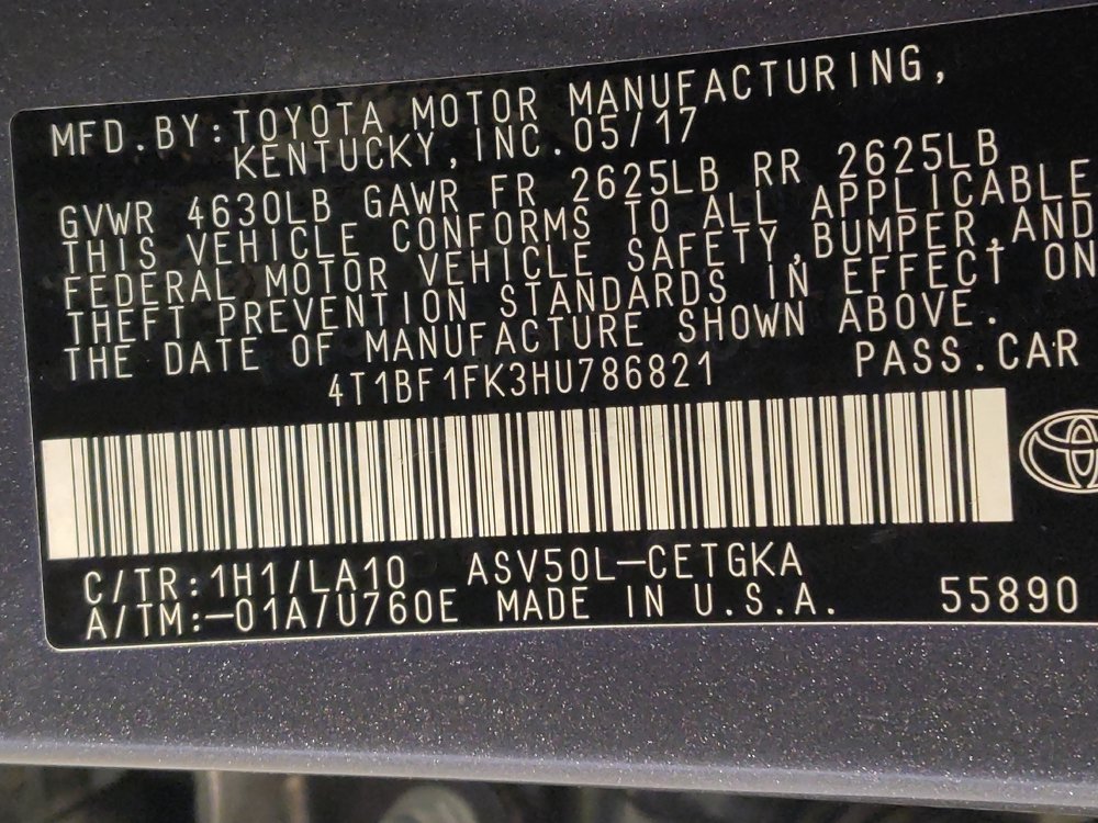 Used 2017 Toyota Camry XLE FWD image 33