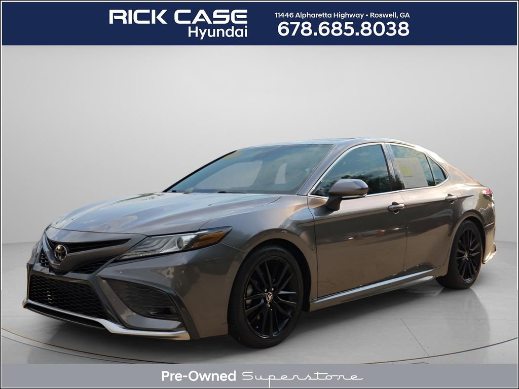 Used 2021 Toyota Camry XSE FWD image 1