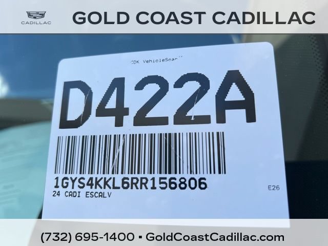 Certified 2024 Cadillac Escalade ESV Premium Luxury w/ LPO, Floor Liner Package AWD/4WD image 27
