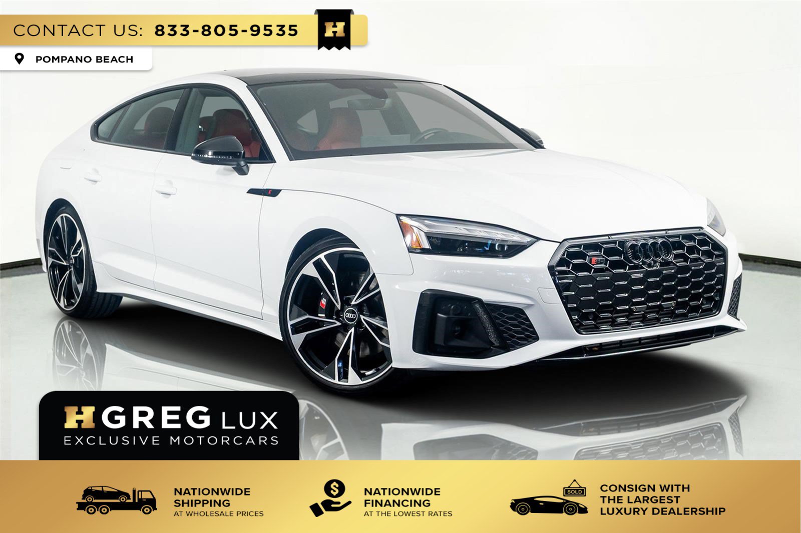 Used 2023 Audi S5 Premium Plus w/ Premium Plus Package AWD/4WD image 1