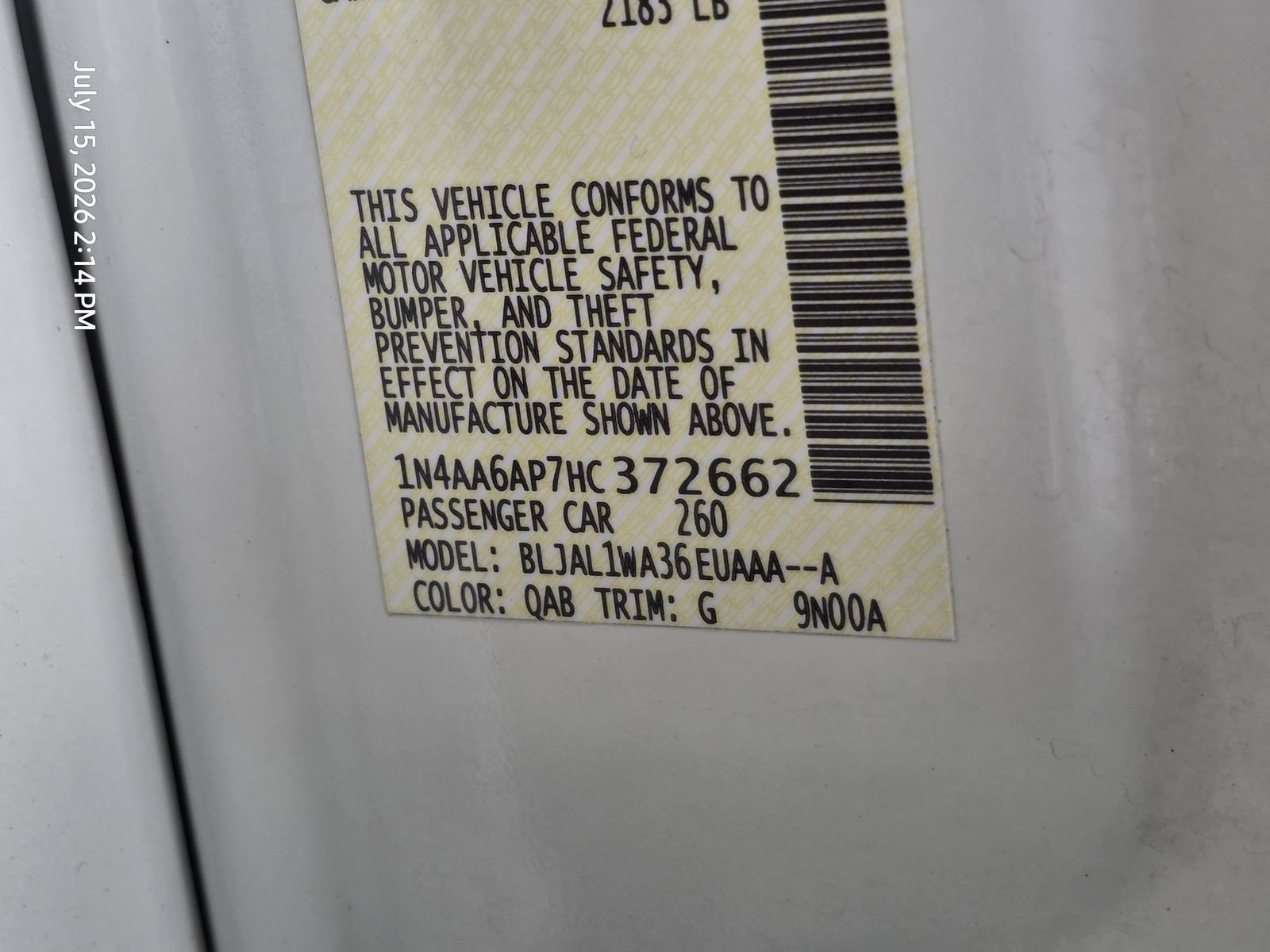 Used 2017 Nissan Maxima SR FWD image 34