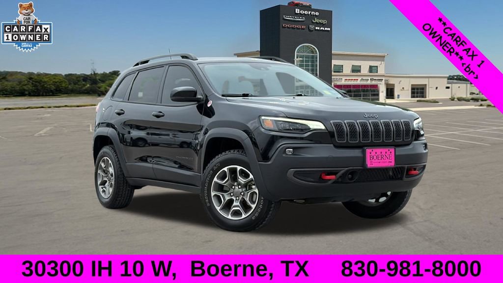 Used 2022 Jeep Cherokee Trailhawk AWD/4WD image 1