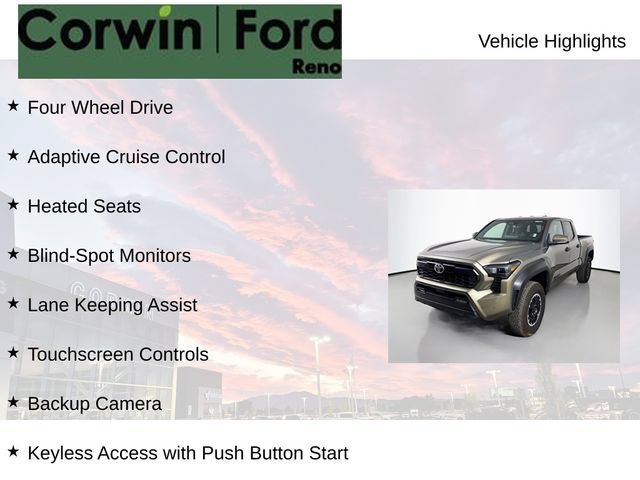 Used 2024 Toyota Tacoma TRD Off-Road w/ TRD Off Road Upgrade Package AWD/4WD image 8